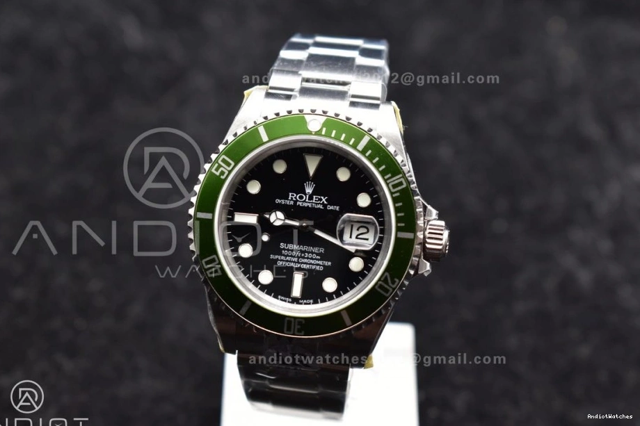 Bracelet V SS 1140 16610 LV Green Affordable Submariner Best ARF1:1 on Edition 904L Steel SH3135 0928
